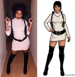 黑人女孩cosplay扮谁像谁也是厉害网友黑版吴莫愁