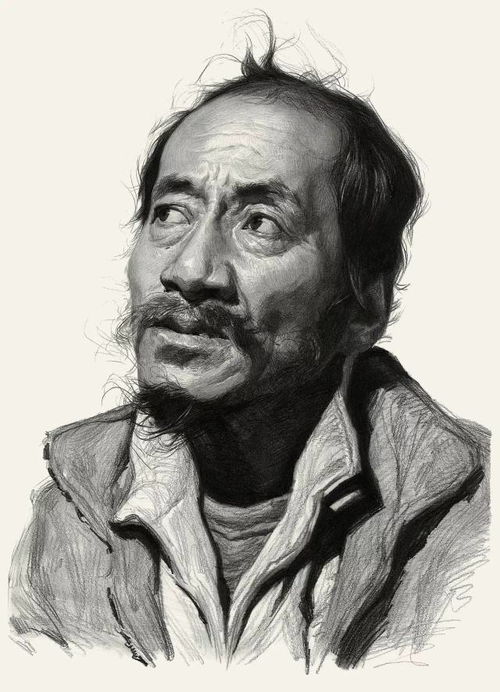 素描头像教学,三天就能画出一张震撼的作品刘斌