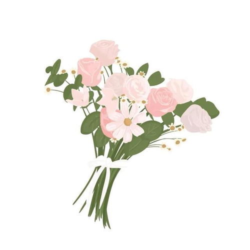 微信头像,花