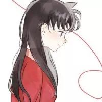 抖音小兰和工藤新一发射爱心情侣头像小兰工藤新一cp头像合集