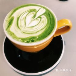 poachpoach扑哧扑哧咖啡馆的宇治抹茶拿铁好不好吃用户评价口味怎么样杭州美食宇治抹茶拿铁实拍图片大众点评