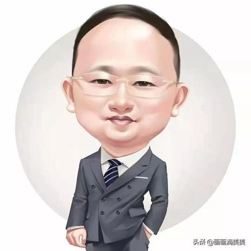 分享一组关于父亲的手绘漫画头像,愿天下父亲健康快乐