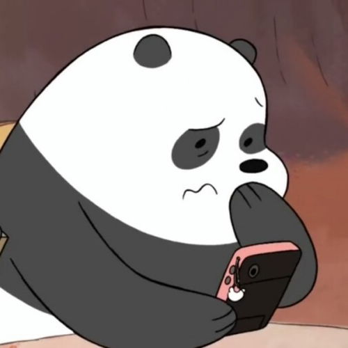 求这两张动漫熊猫头像高清大图也可以